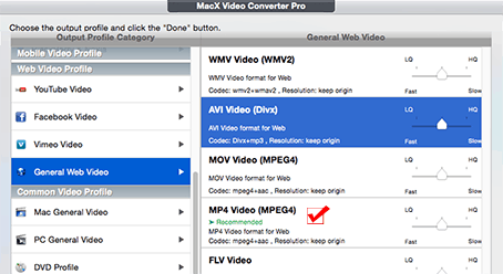 all video codecs for mac